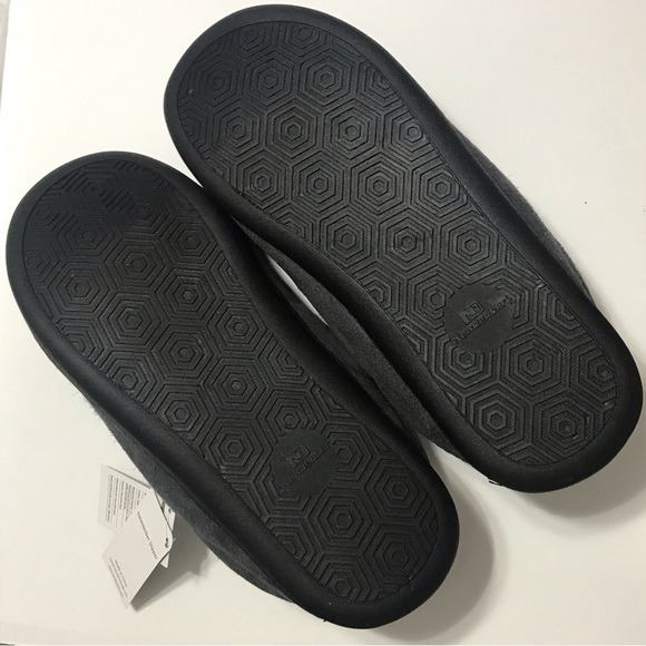 NWT NewDenber Mens Slippers Size 13/14 Dark Gray - Picture 5 of 9